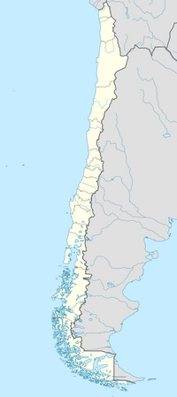 Chile blank map