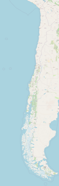 Large Chile map