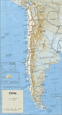 Chile map