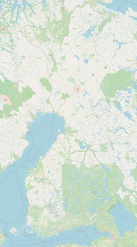 Large map Finland