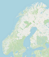 map Norway detailed