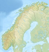 relief map Norway