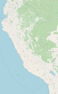 large map Peru