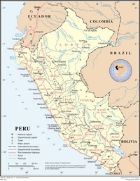 Peru map