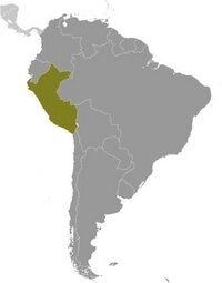 Map Peru location