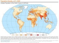 world map population