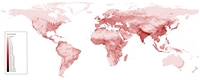 world map population